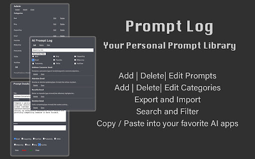 A.I. Prompt Library - 谷歌插件