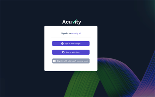 Acuvity - 谷歌插件