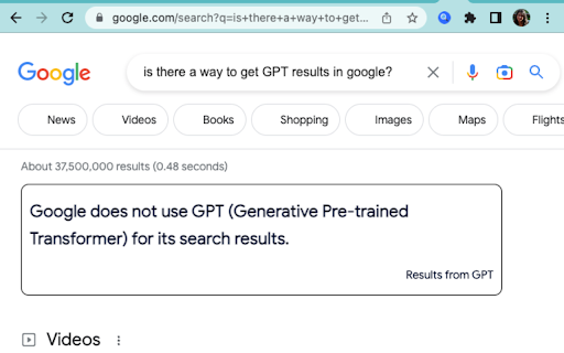 AI Search Extension - 谷歌插件