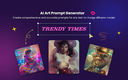 AI Art Prompt Lucky Dice - 谷歌插件