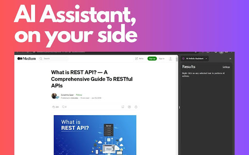 AI Article Assistant - 谷歌插件
