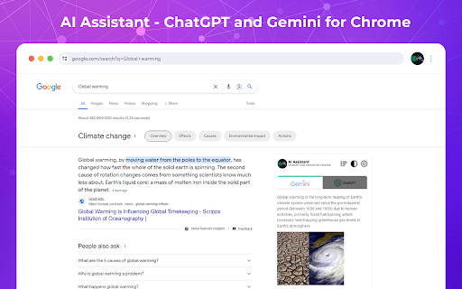 AI Assistant - ChatGPT and Gemini for Chrome - 谷歌插件