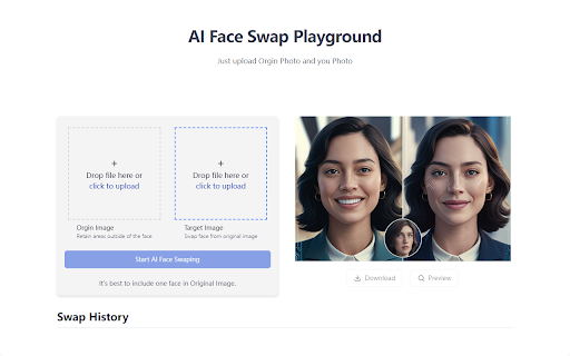 AIFaceSwap - 谷歌插件