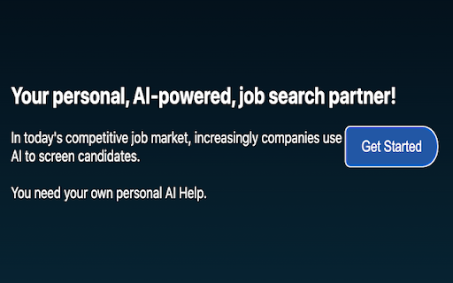 ChatGPT Job Search Assistant - 谷歌插件