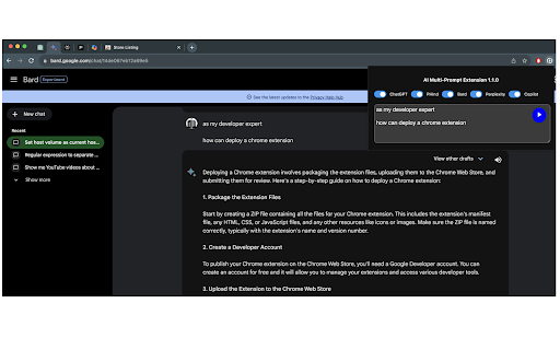 Multi-AI Chat Extension - 谷歌插件