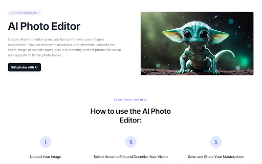 AI Photo Editor - 谷歌插件