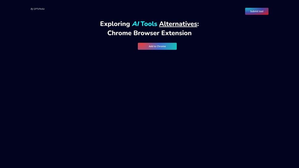 AI Tools Alternatives Extension
