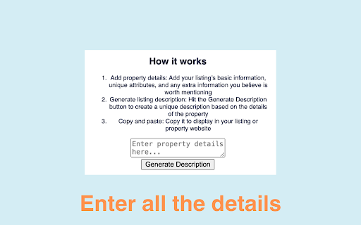 AI Writer for Realtors - 谷歌插件