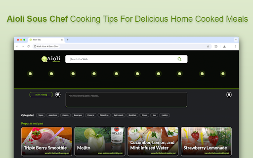 Aioli: Your AI Sous Chef - 谷歌插件