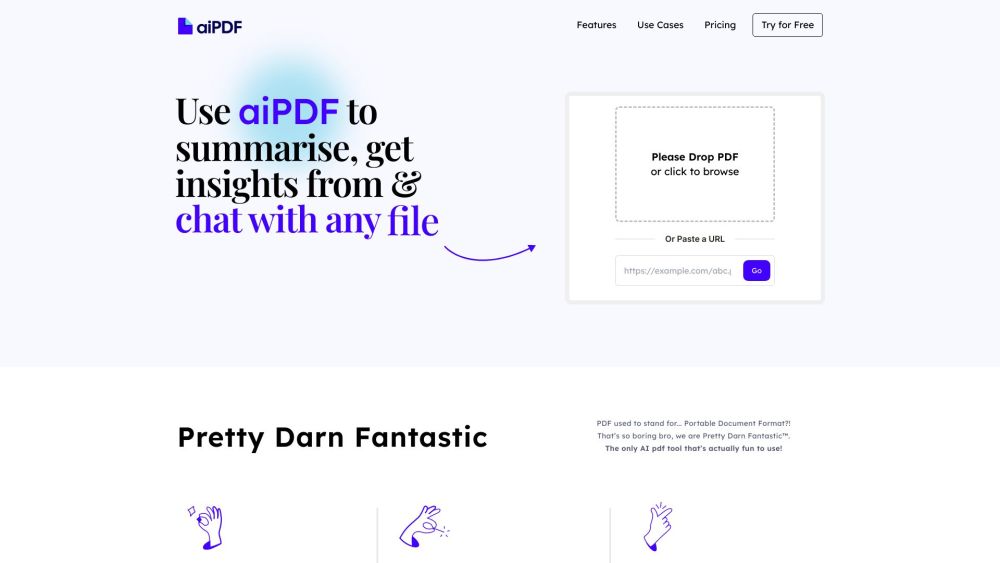 aiPDF - 您的AI助手专门针对PDF