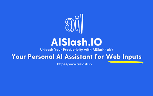 AISlash.IO - 谷歌插件