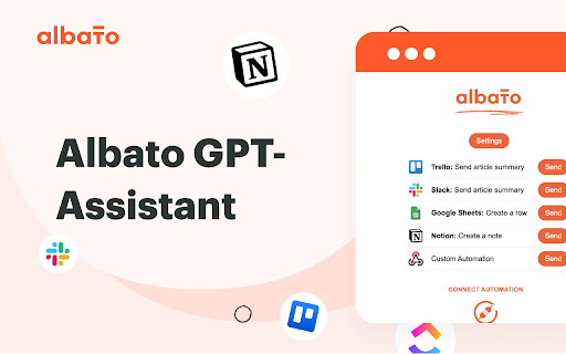 Albato GPT-Assistant - 谷歌插件