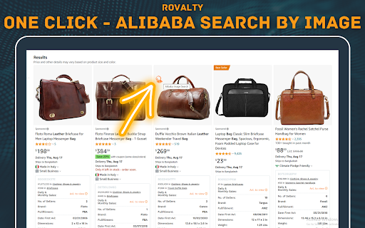 Alibaba Search by Image Chrome Extension - 谷歌插件