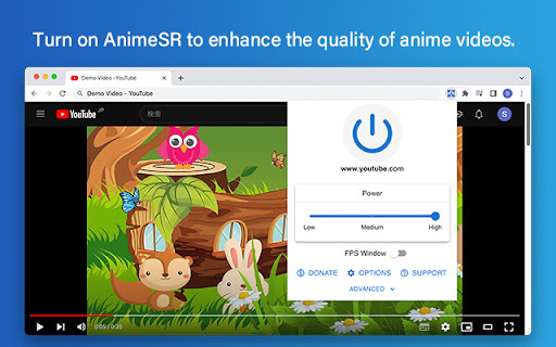 AnimeSR - 谷歌插件