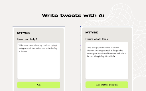 MTYSK's ask a marketer - 谷歌插件
