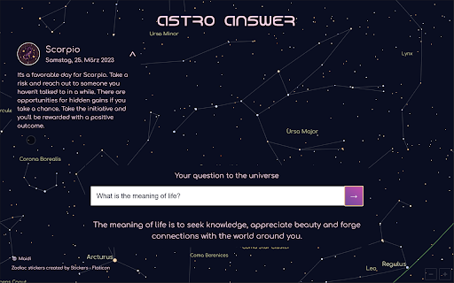 AstroAnswers - 谷歌插件