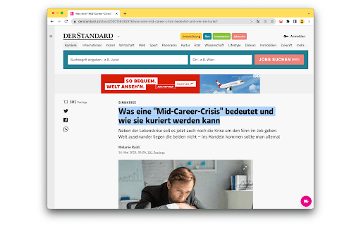 Austrian Text Rewriter - 谷歌插件