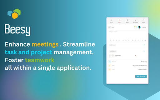 Beesy Task Management AI - 谷歌插件