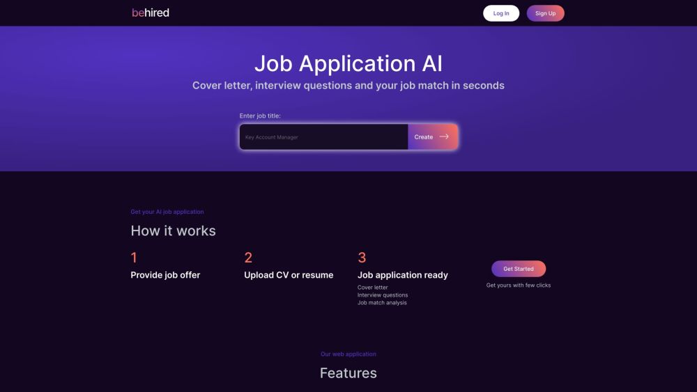 Behired | 智能求职申请