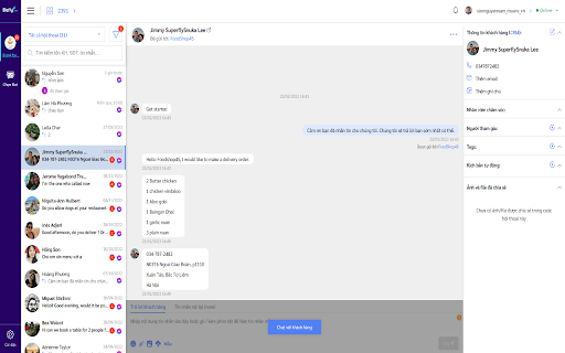 Bizfly Chatbot AI - 谷歌插件