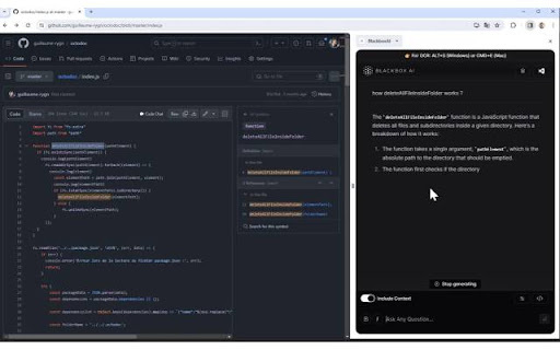 BLACKBOX AI Extension - 谷歌插件