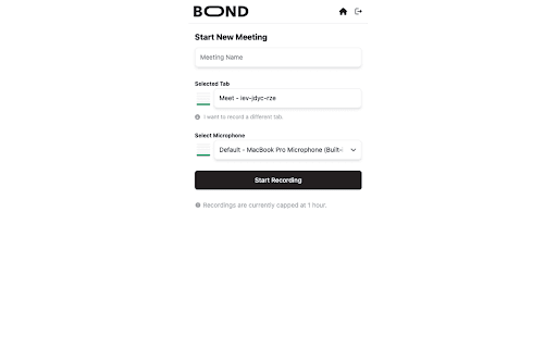 BOND v1 - 谷歌插件
