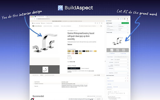 BuildAspect - 谷歌插件