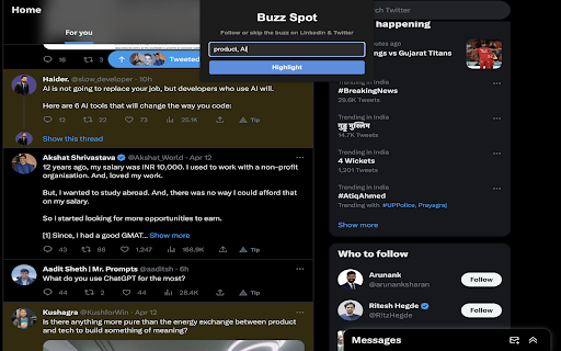 Buzz Spot - 谷歌插件