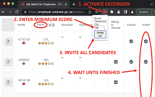 JobBank.gc.ca Extension - 谷歌插件