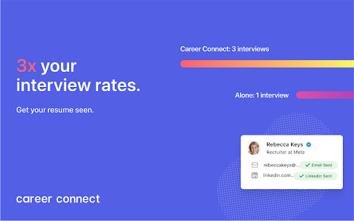 Career Connect - 谷歌插件