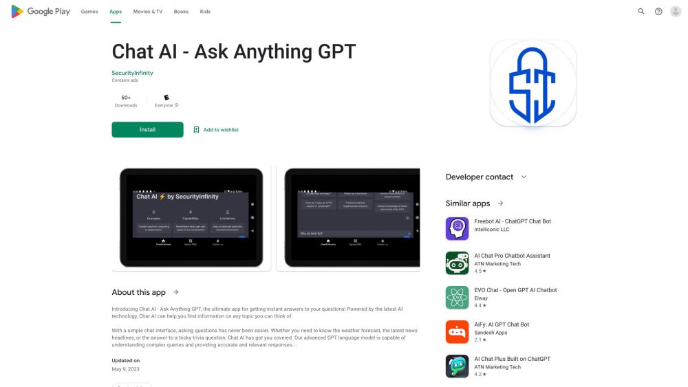 Chat AI - 问任何问题的GPT