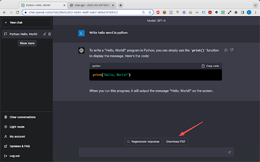 Chat-GPT PDF Extension - 谷歌插件