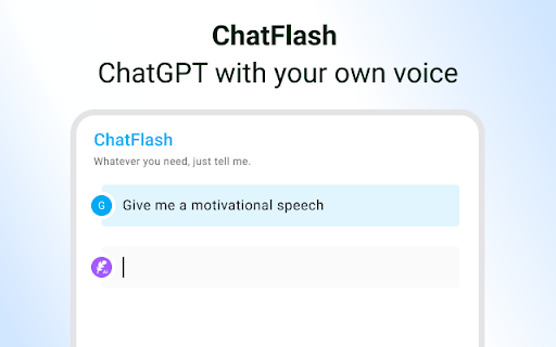 ChatFlash - 谷歌插件