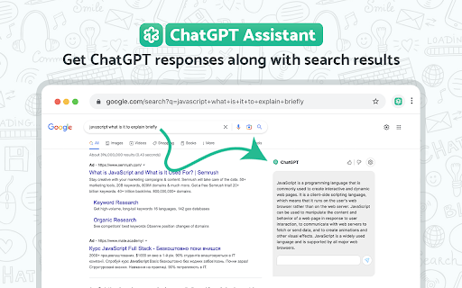 ChatGPT Assistant for Google - 谷歌插件