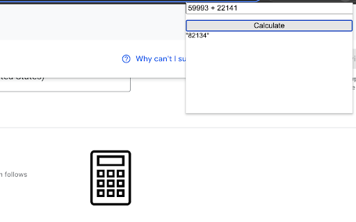 ChatGPT Calculator - 谷歌插件