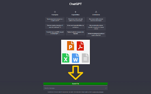 ChatGPT File Upload Tool - 谷歌插件