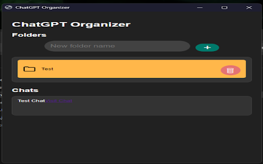 ChatGPT Chat Organizer - 谷歌插件