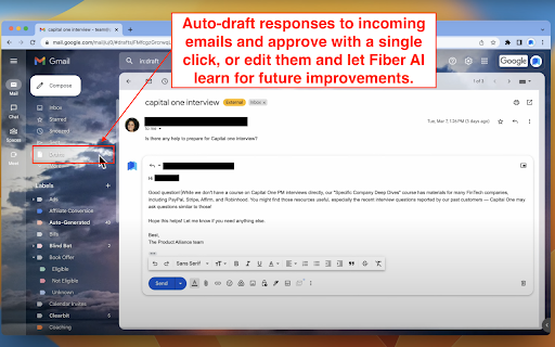 Fiber AI - 谷歌插件