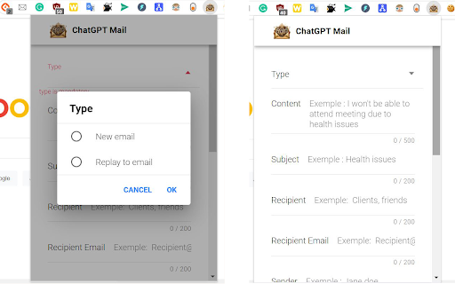 ChatGPT-Mail - 谷歌插件