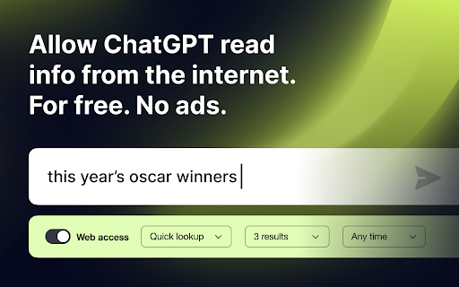 ChatGPT Search Connect - 谷歌插件