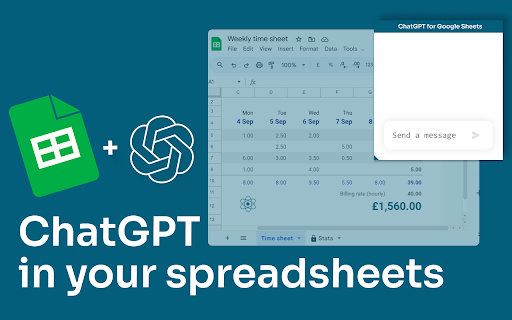 ChatGPT for Google Sheets - 谷歌插件