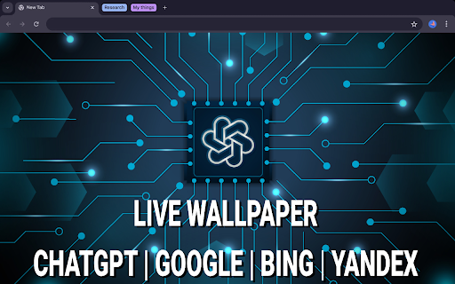 ChatGPT Live Wallpaper - 谷歌插件