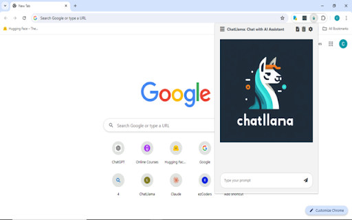ChatLlama - 谷歌插件