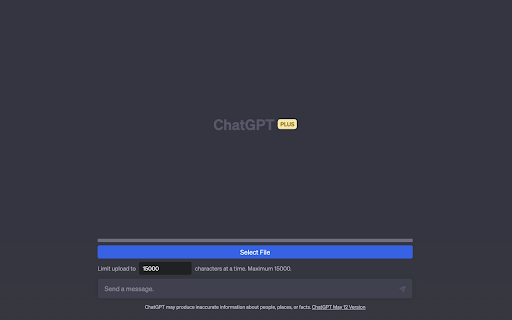 ChatGPT Extension - 谷歌插件
