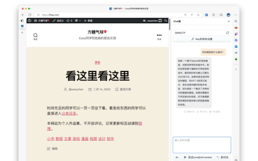 ChatGPT - 谷歌插件