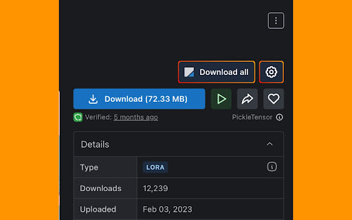 Civit Downloader - 谷歌插件