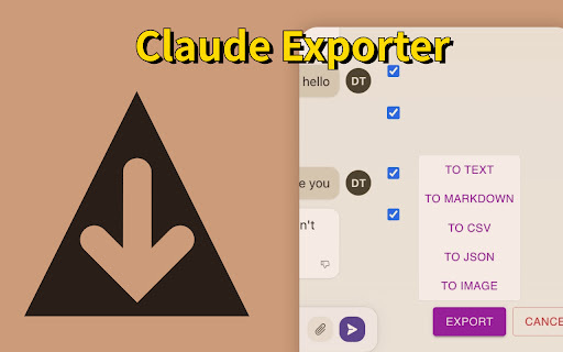 Claude Exporter - 谷歌插件