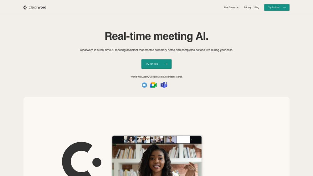 Clearword - Real-time Meeting AI