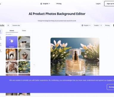 Cliclic AI 商品背景图编辑器
