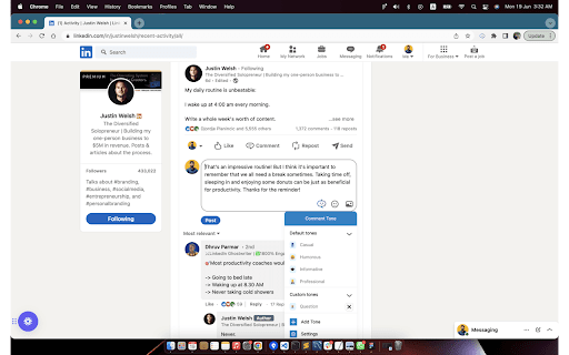 LinkedIn AI Assistant - 谷歌插件